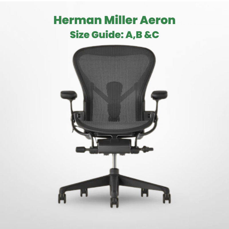 Herman Miller Aeron Size Guide A,B &C