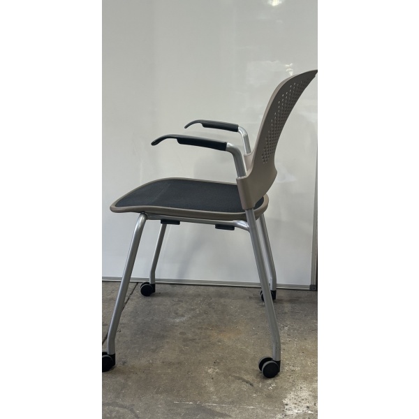 IMG_1301 Herman Miller Caper Meeting Chair - Cappuccino - Pre Loved - Image 4