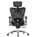 M57 Black Ergonomic Office Chair - Image 4