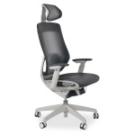 GT Black Mesh Office Chair with Arms and head rest